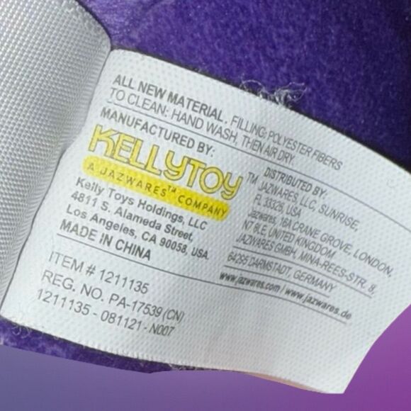 Poplin The Boba Lavender Plush Stuffed Animal 3.5” - Picture 3 of 5